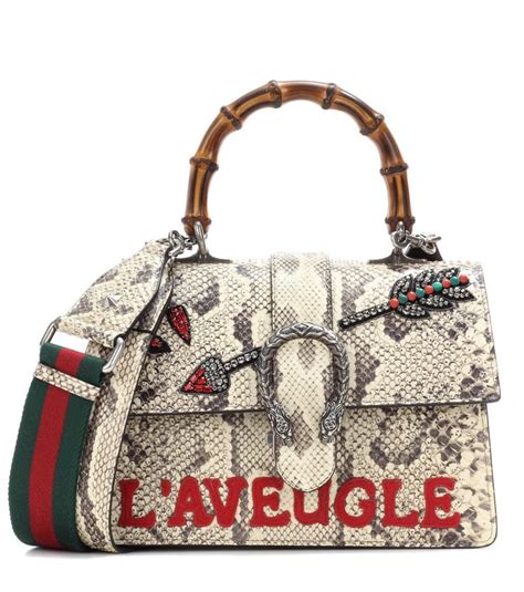 gucci tasche mit bambusgriff|gucci dionysus bag.